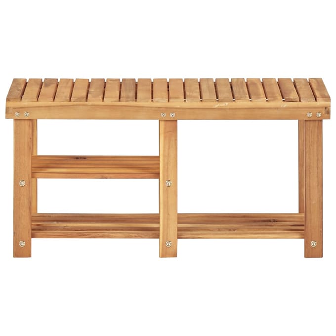 vidaXL - Schoenenrek - 90x32x46 - cm - massief - acaciahout