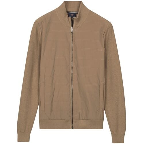 Baileys Vest Full Zip Front Body Light Padded Quilted Zand / male