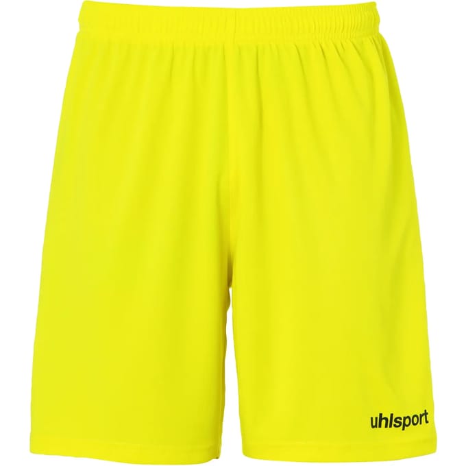 Uhlsport Center Basic Short Heren - Geel / Zwart | Maat: S