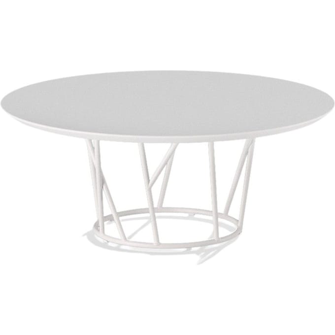 Fast Wild Tafel rond laag - wit