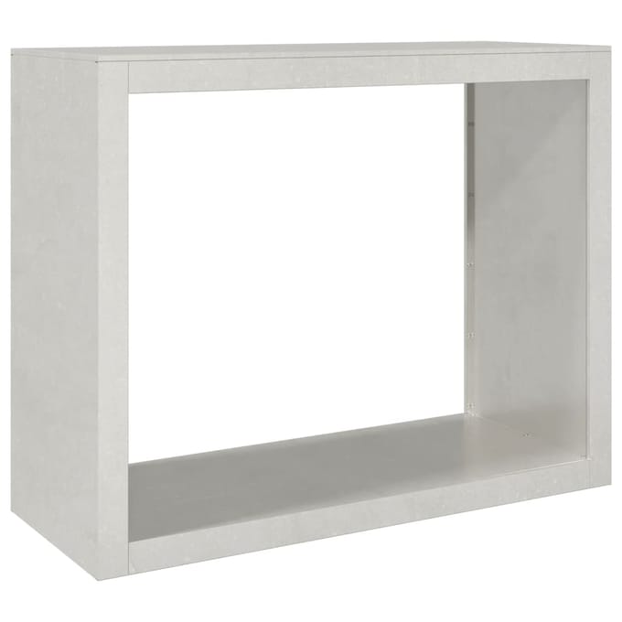 vidaXL - Haardhoutrek - 100x40x80 - cm - roestvrij - staal