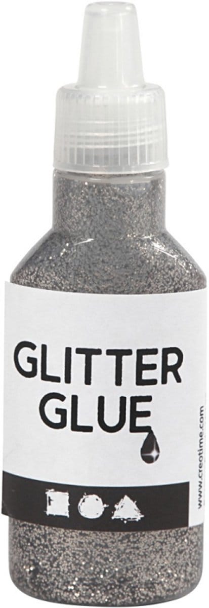 Creativ Company Glitter glue Zilver 25ml