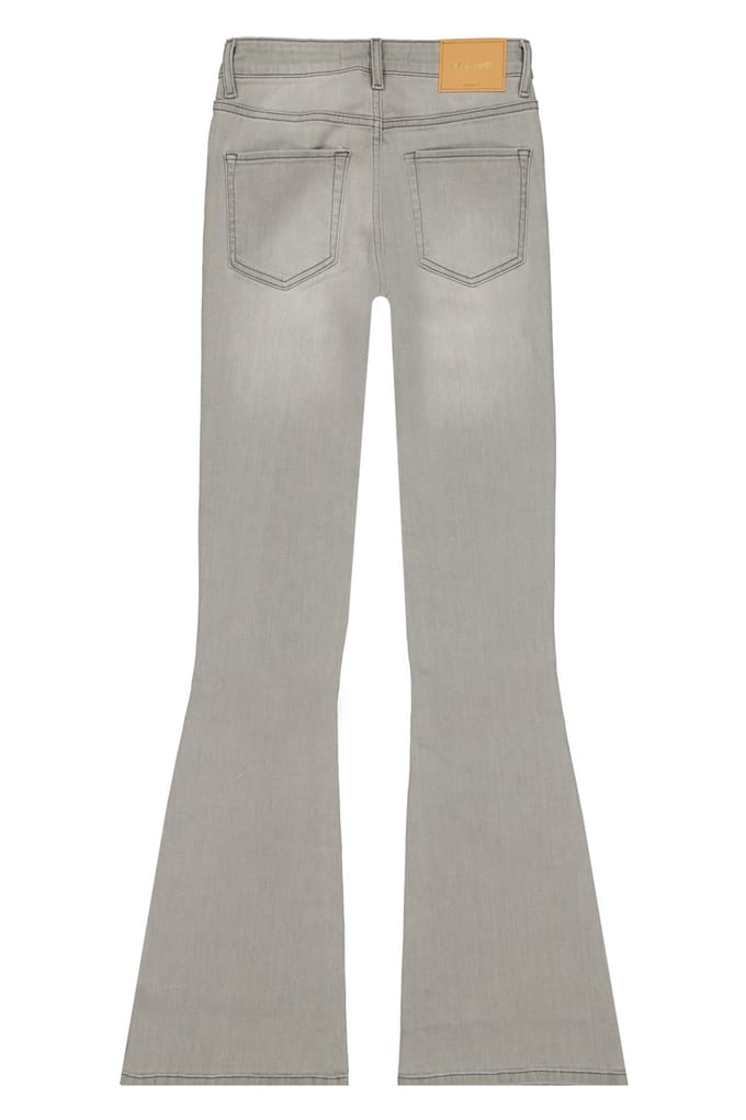 RAIZZED Sunrise Flare Jeans Light Grey Stone Größe: W23L32 | Ausgestellte Hosen Outlet | Damen | Grau