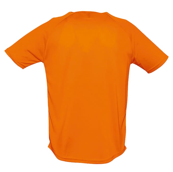 SOLS Heren Sportief T-Shirt met korte mouwen Performance (Neon Oranje)