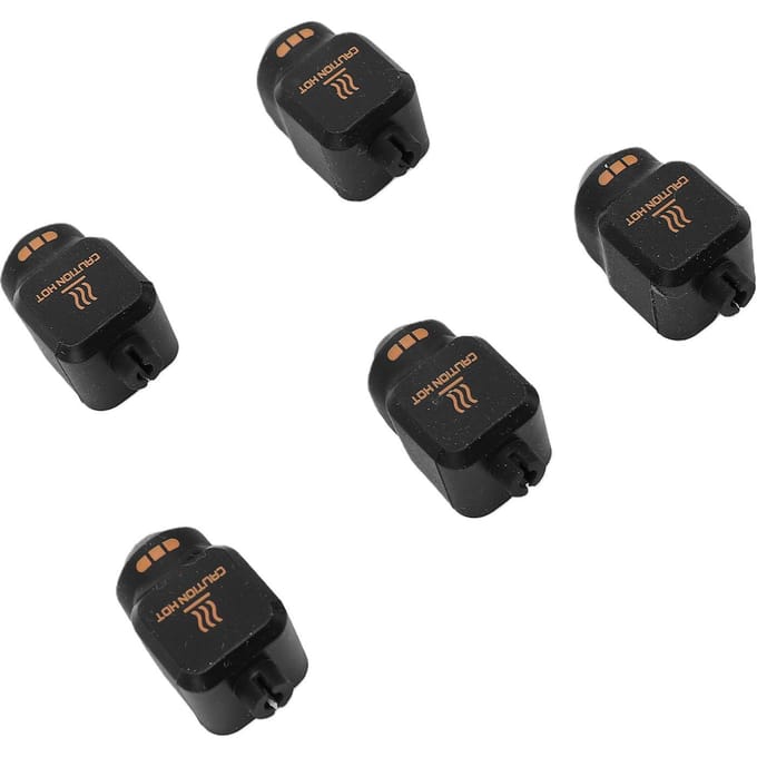 Siliconen Sok Geschikt voor Bambu Lab P2S P2SC Zwart Hittebestendig Geïsoleerd 3D Printer Hotend Verwarmingsblok Siliconen Cover 10 stuks
