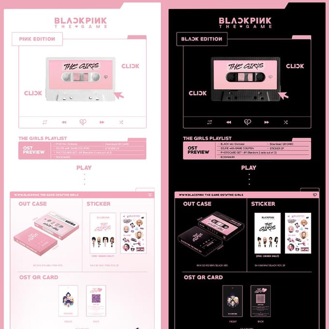 BLACKPINK - HET SPEL ost [DE MEISJES] Rev ver. (Digitale versie) PINK pink