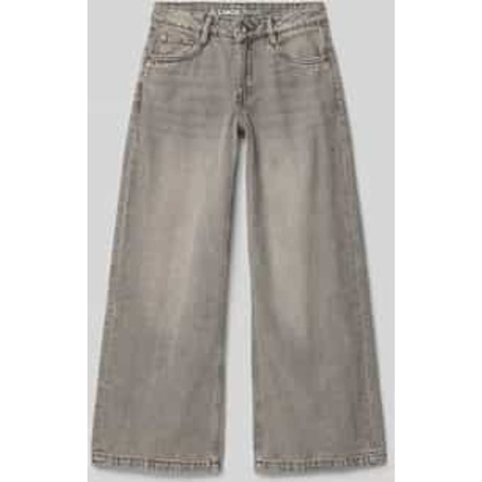 Wide leg jeans in 5-pocketmodel, model 'Marall'
