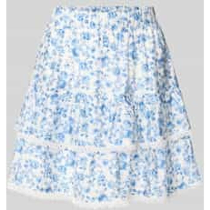 Uitlopende rok van viscosemix model 'BLISS'