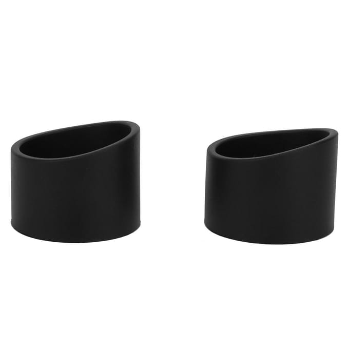 2 Stuks 36mm Diameter Rubberen Oogschelp Cover Accessoire Beschermers voor Stereomicroscoop (Schuine hoek)