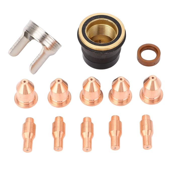 13-delige Set Plasma Snijverbruiksartikelen Kit 56811 Mondstuk 56576 0,9 mm Elektrode 56255 Punt voor Harbor
