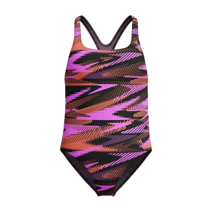 Meisjesbadpak Speedo Hyperboom Allover Medalist