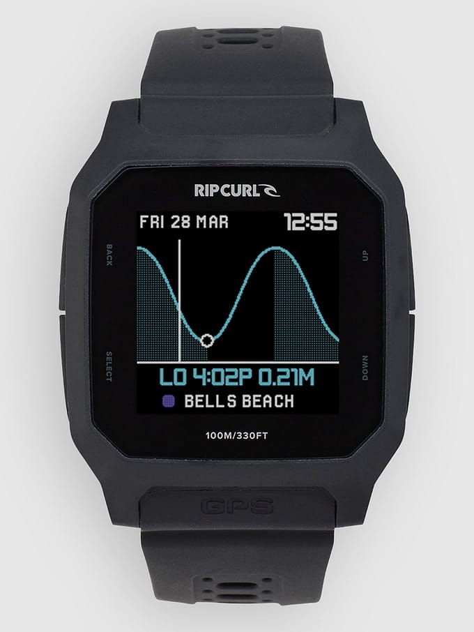 Rip Curl Search GPS 3 Surfhorloge - verbeterde surftracking - fitnessfuncties