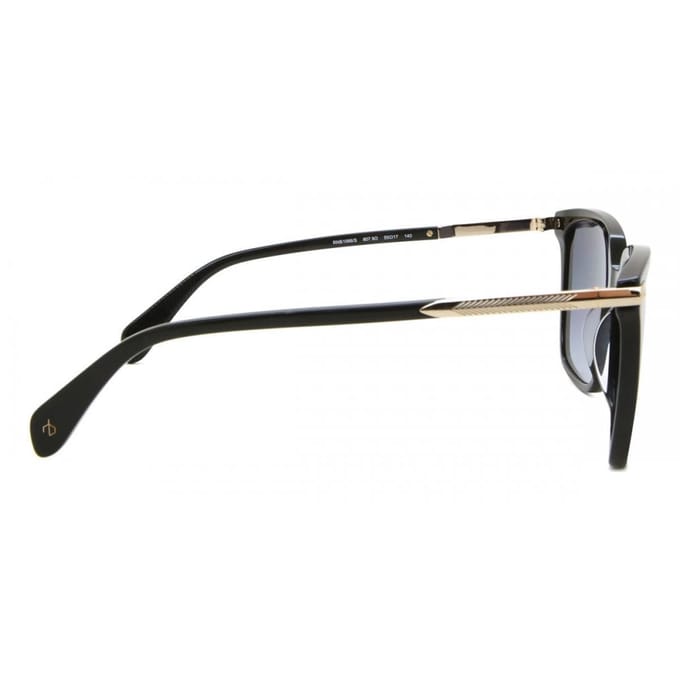 Rag   Bone Rnb1066 S 807 9o Lunettes de Soleil Femme Black/55-17-140 gray