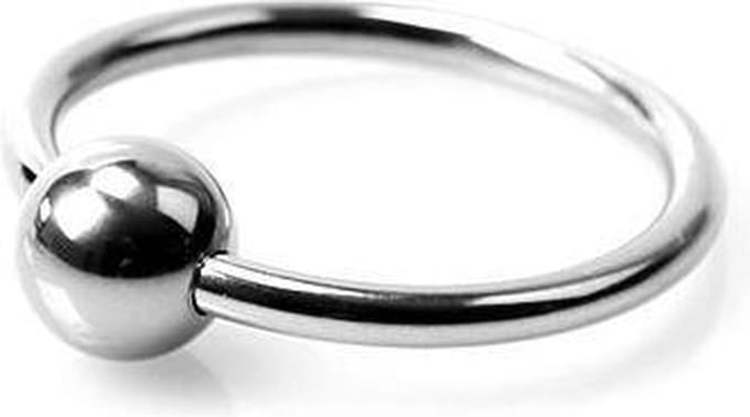 Eikelring met balletje Ø 30 mm
