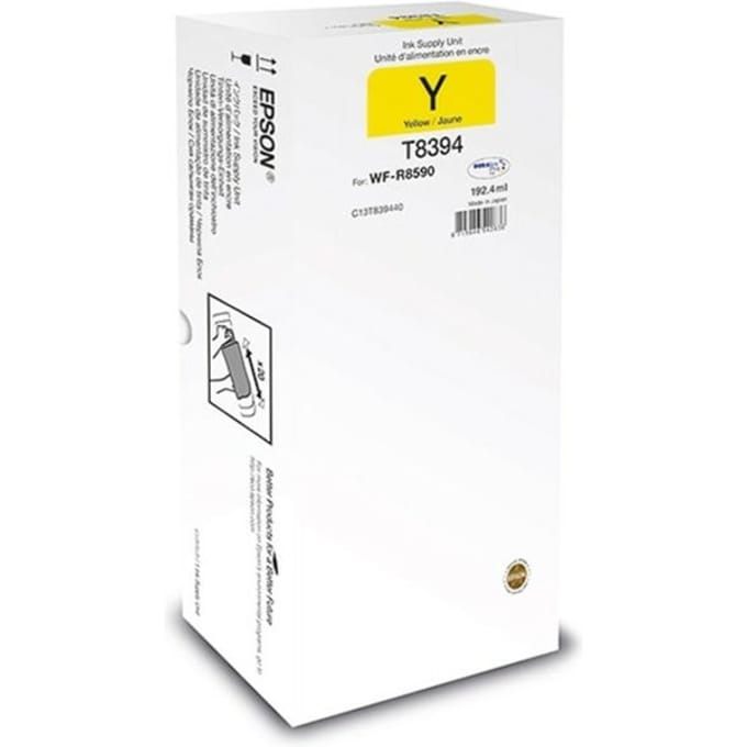 Epson T8394 inktcartridge geel hoge capaciteit (origineel)