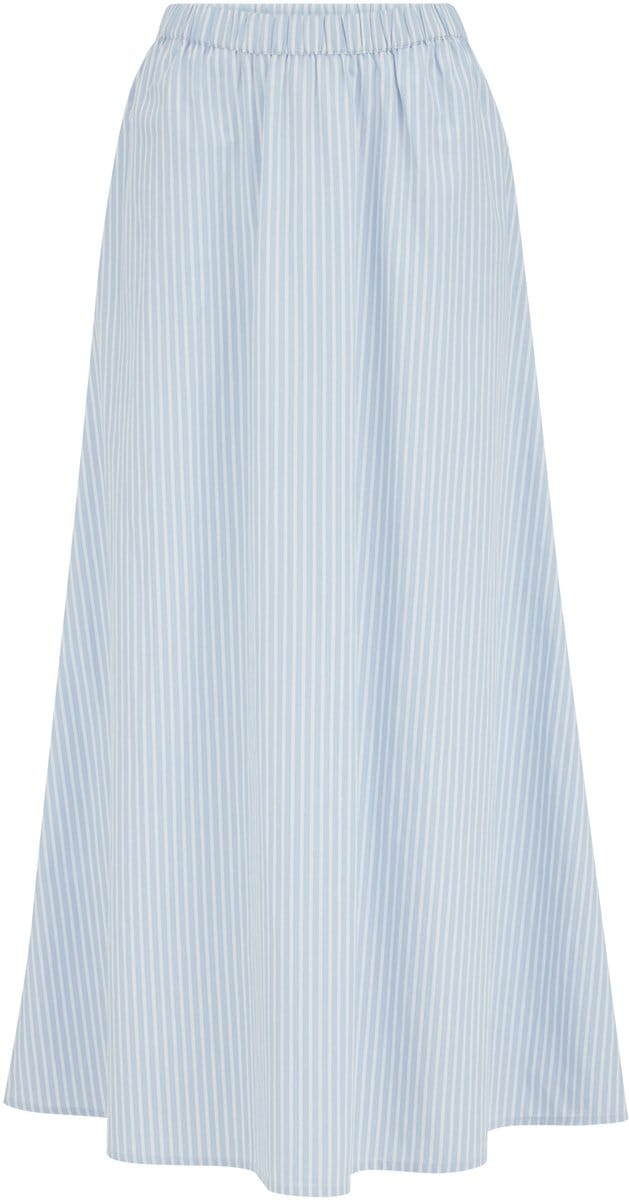 WE Fashion Dames gestreepte maxi rok