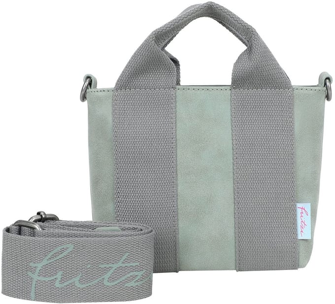Fritzi aus Preußen schoudertas Bini Vintage Crossbody Salbeilini groen