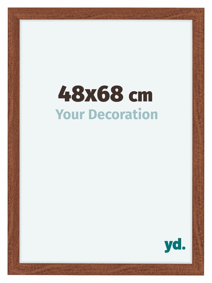 Your Decoration - Fotolijst 48x68 cm - MDF - Walnoot - Como