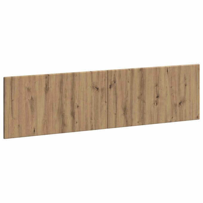 vidaXL - Wandgemonteerd - Hoofdbord - BREDA - Artisanaal - eiken - Bewerkt - hout