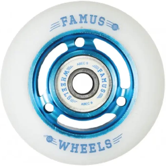 Set van 4 rollerwielen Famus Wheels 88A