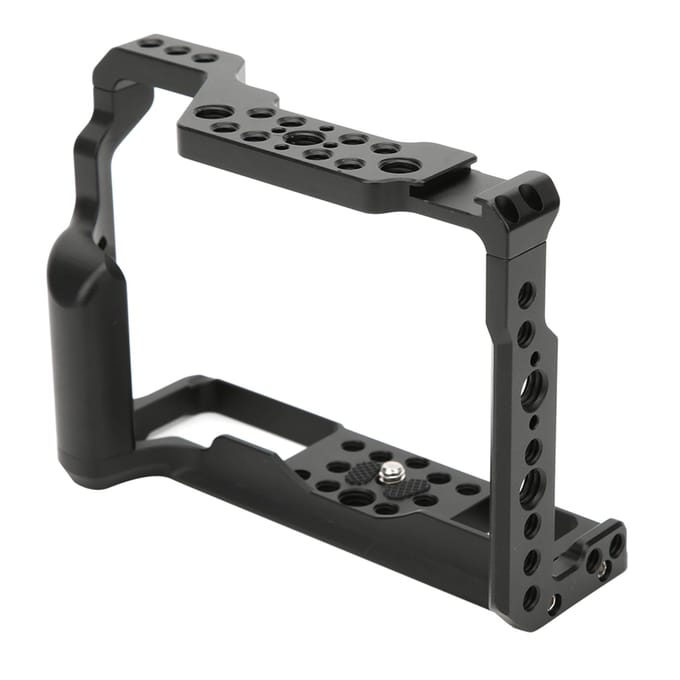 Aluminiumlegering Meergaats Verlengkooi Accessoire voor Fuji XT3 XT2 Spiegelloze Camera gray