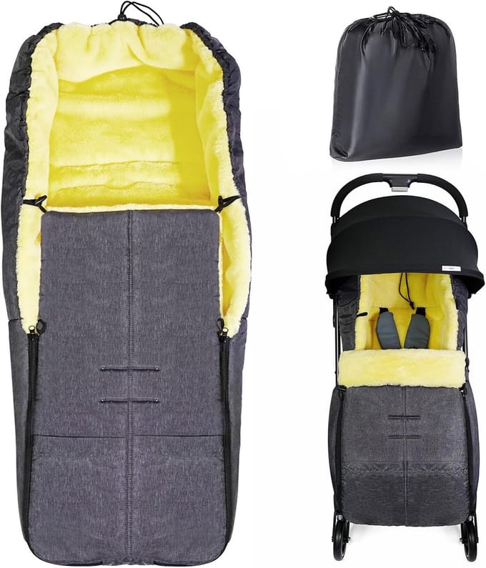 Wintervoetenzak voor Kinderwagens – Waterafstotend en Warm