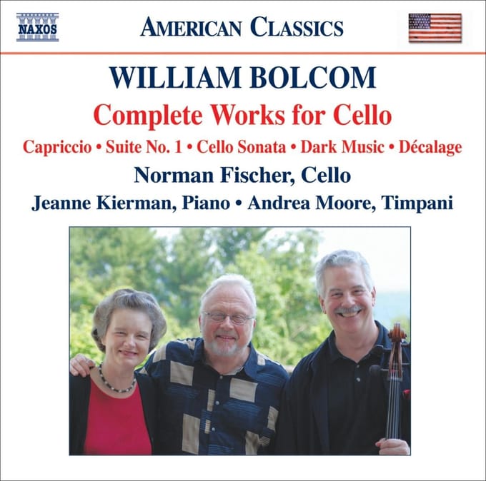 Andrea Moore, Jeanne Kierman, Norman Fischer - Bolcom: Complete Works For Cello (CD)