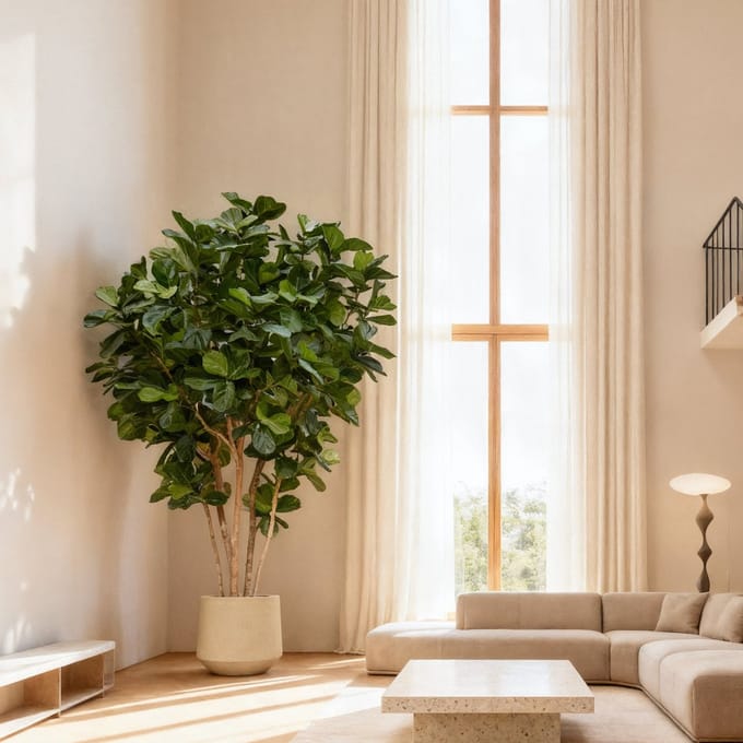 Lyrata Giant Kunstboom Deluxe 420cm