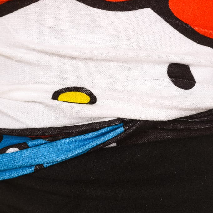 Hello Kitty 77100 Multifunctionele kokerhalsband van unisex microvezel en fleece