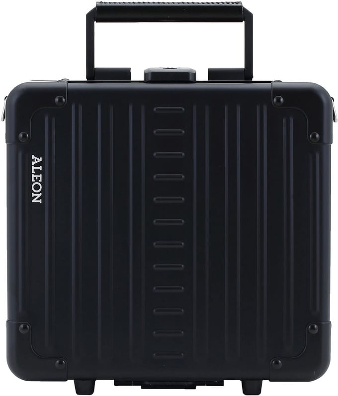 Aleon Diversty-cosmeticaBeautycase van aluminium, 27 cm - 7 L - Open - onyx