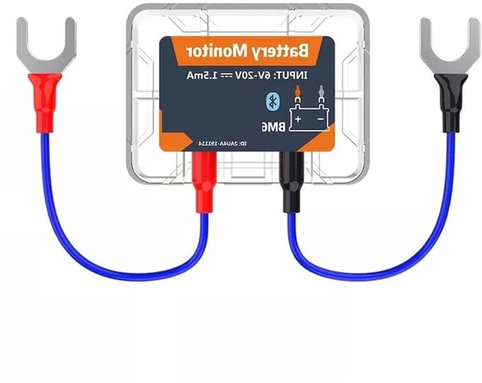 Accu Tester - 12V Indicator - Voertuig Onderhoud - Bluetooth Connectie - 50 gram - Zwart