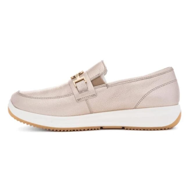 Ara -Dames - goud - ballerina's & mocassins - maat 40