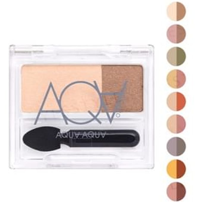 Aqua Aqua - Organic Duo Shadow 04 Caramel Fig