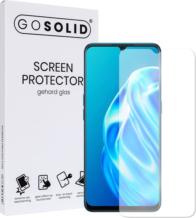 GO SOLID! ® Screenprotector geschikt voor Oppo A91