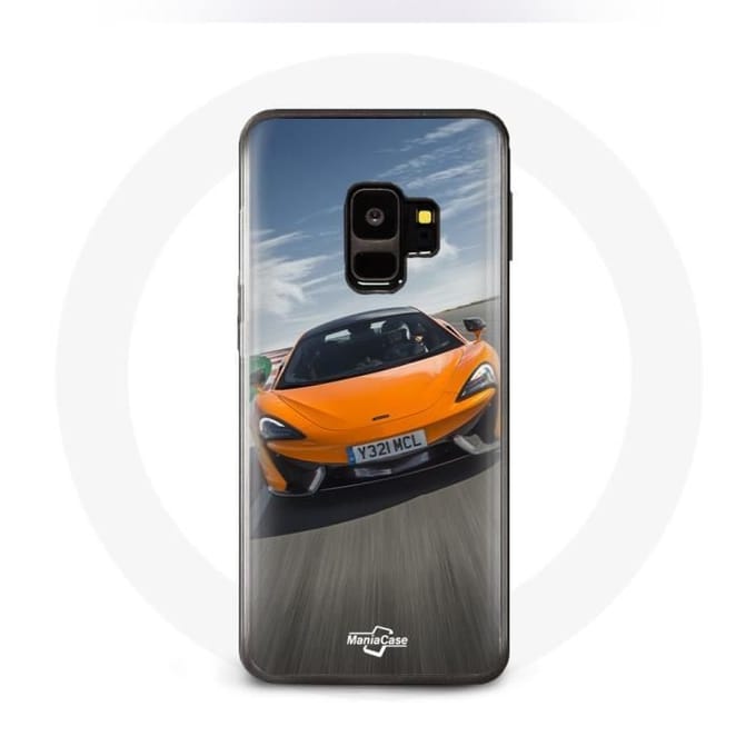 Case voor Samsung Galaxy S9 Plus Formule 1 McLaren Oranje