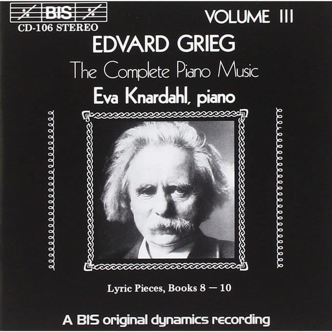 Eva Knardahl - Grieg: Lyriske Stykker VIII, Op. 65 (CD)