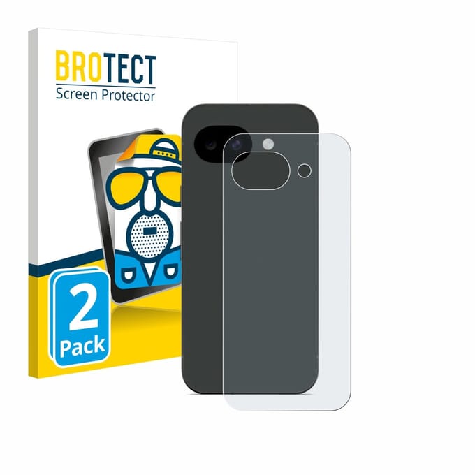 BROTECT - Screenprotector voor Google Pixel 10a (Achterkant) - Folie Beschermfolie matte 2 Stuks