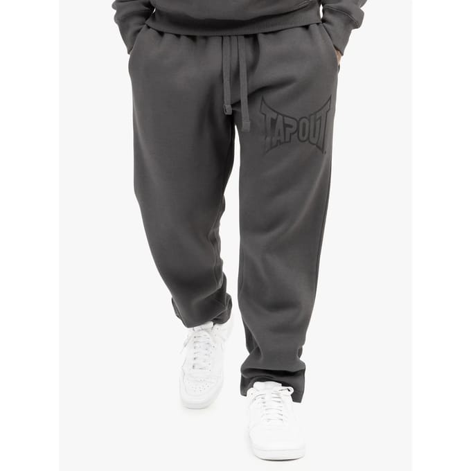 Tapout Lifestyle Basic Jogger Jogginghose normale Passform Anthracite/Black-S