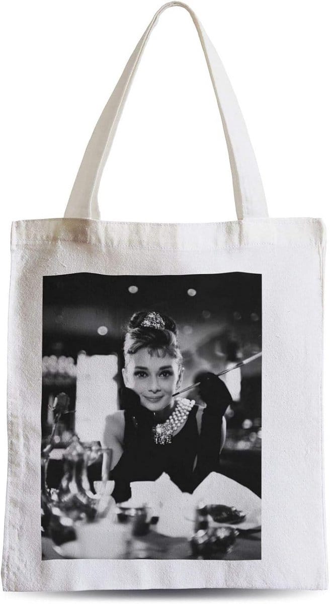 Ruime multifunctionele totebag - stevig 340 g/m² - comfortabele lange handvaten - wassend - wit