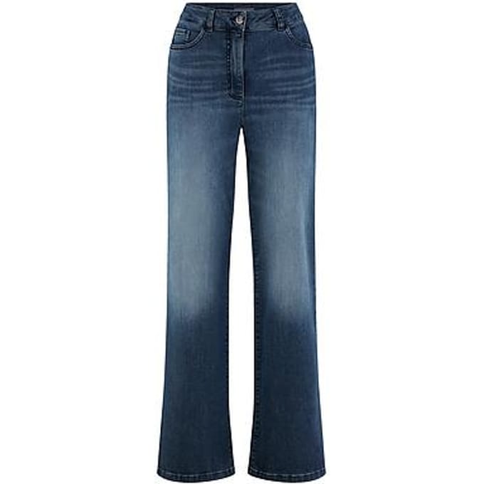 Jeans wijde pijpen Van BASLER denim
