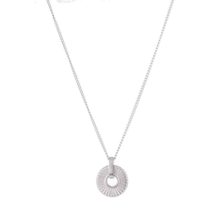 Go Dutch Label Collier open disc Zilver
