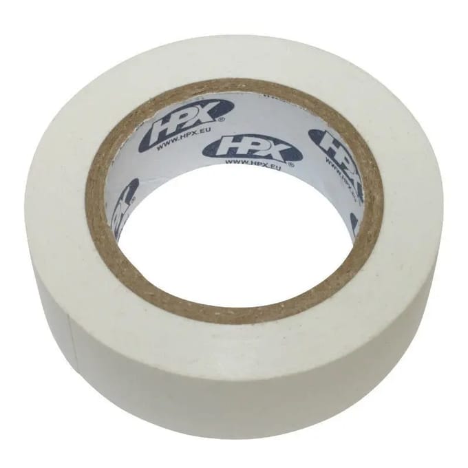 PVC isolatietape - wit 19mm x 10m