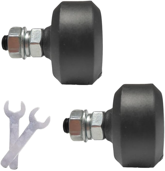 Magnetische Eindschakelaar - Poort Sensor - Poort Automatisering - Duurzaam Nylon Composiet - 2 Stuks - Zwart