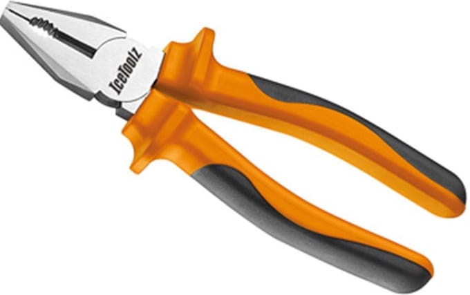 Icetoolz Combinatietang Comfort-grip 18 Cm Staal Oranje/zilver