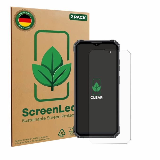 2 Stuks Screenprotector voor Oukitel G1 - Hoogwaardige Beschermfolie transparant