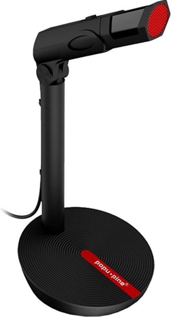 DrPhone PP1 Multimedia Microfoon – Microfoon – Podcast – Internet video chat – Gaming – 2-in-1 functie – Standaard – Handheld -