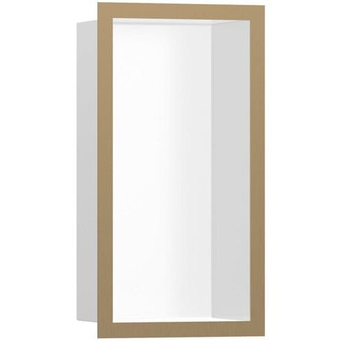 Hansgrohe XtraStoris Individual wall niche installation box with design frame 15 x 10 x 30 cm 56096140