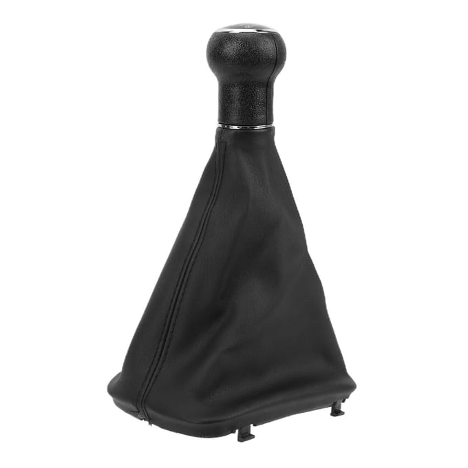 Schakelpookknop met stofwerende hoes, vervanging voor A6 C5 A4 B5 A8 D2 1998-2000 6-speed adjustable model black