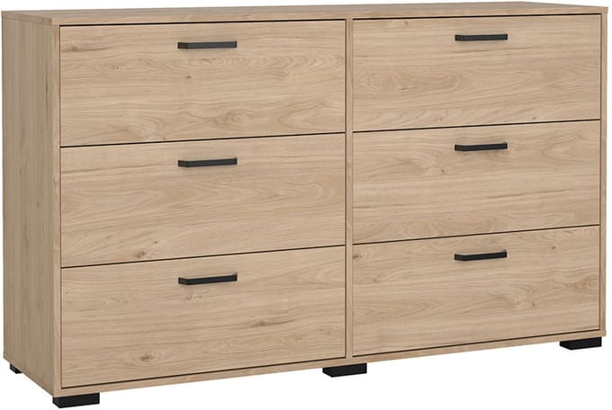 Sofia kommode 6 lades eikdecor.