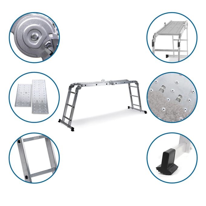 SOLID W3 | 12 stappen - Klaptrap Aluminium